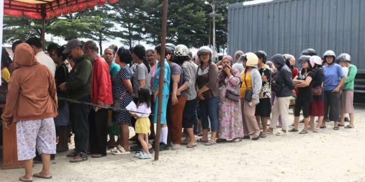 Pemko Gunungsitoli Perkuat Pengendalian Inflasi Lewat Operasi Pasar Murah