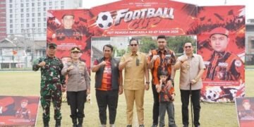 Hadiri Pembukaan Turnamen Football Cup Hut ke-67 Pemuda Pancasila, Wali Kota Medan : Tunjukkan Semangat Sportivitas dan Kekeluargaan
