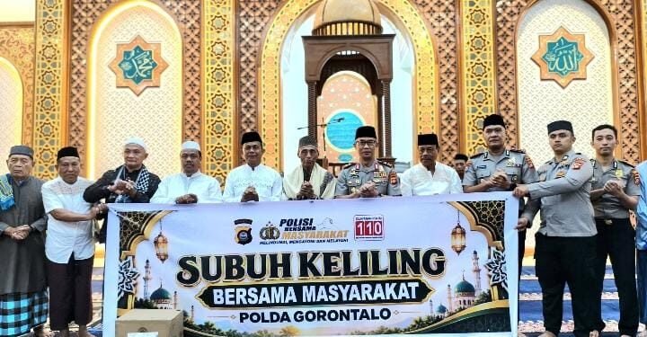 Subuh Penuh Makna, Kapolda Gorontalo Perkuat Silaturahmi dengan Masyarakat