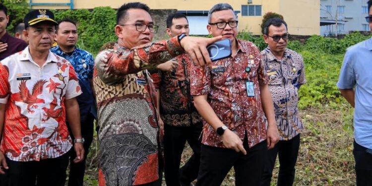 Zakiyuddin Tinjau Aset Pemko Medan di Gatot Subroto, Lahan Hampir 8.000 Meter Persegi Disiapkan untuk Fasilitas Pemerintah