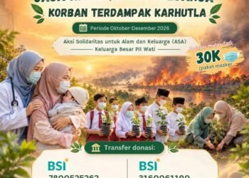 KB PII Wati Ajak Alumni Bergerak, Targetkan 3.000 Box Masker untuk Korban Karhutla