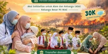 KB PII Wati Ajak Alumni Bergerak, Targetkan 3.000 Box Masker untuk Korban Karhutla