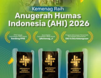 Raih Tiga Penghargaan AHI 2026, Kemenag Perkuat Keterbukaan Informasi dan Komunikasi Publik
