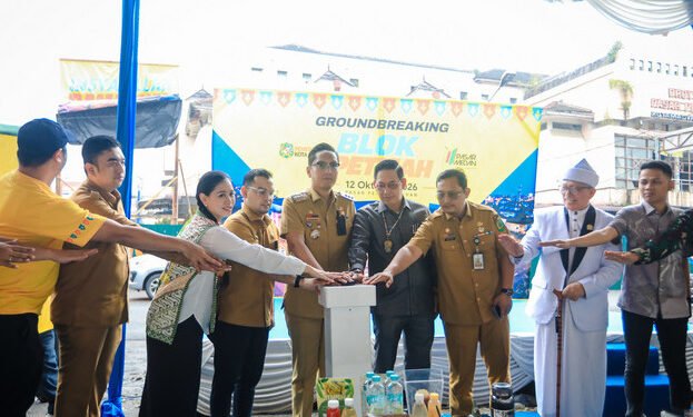 Groundbreaking Block Petisah, Rico Waas Bangun Ekosistem Baru untuk Bangkitkan Pasar Legendaris Medan