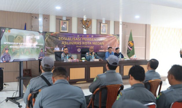 Percepat Pembentukan Aslinmas, Satpol PP Medan Dorong Penguatan Satlinmas hingga Tingkat Kelurahan