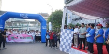 Lepas Jalan Sehat Spark Go To Campus, Wali Kota Medan Tekankan Pentingnya Edukasi Kesehatan Reproduksi